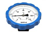 Thermometergriff blau für WESA Kugelhähne 1"