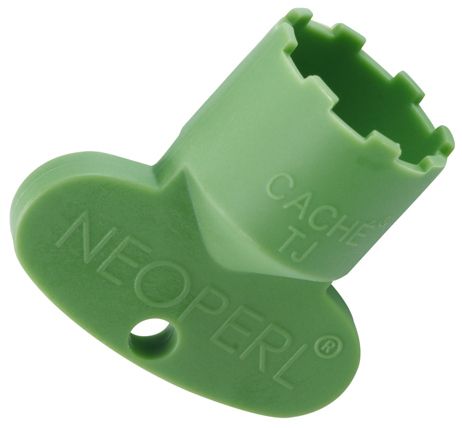 CACHE® Schlüssel TJ grün für M18,5x1 Bild zum Schließen anklicken