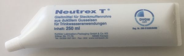 Gleitmittel NEUTREX T® Tube 250g Bild zum Schließen anklicken
