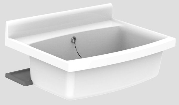 Maxi Becken aus Kunststoff mit 6/4" Ventil Bild zum Schließen anklicken