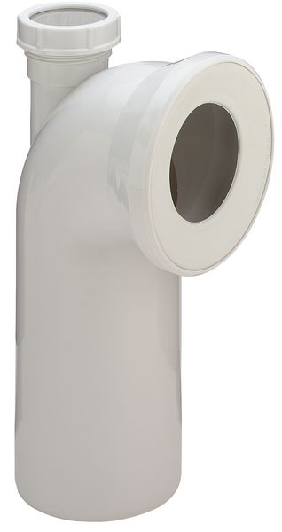 WC-Anschlussbogen 90° - 110 x 230 mm mit 50er Anschluss Bild zum Schließen anklicken