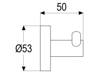 Handtuchhaken doppelt Serie gamma_300 mit...