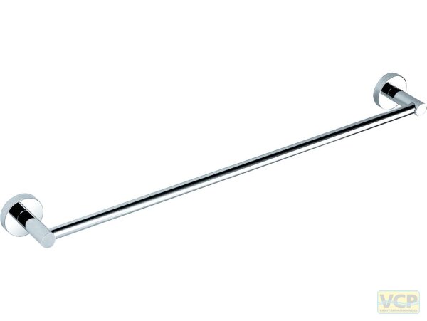 Badetuchhalter Badia mit Wandbefestigung, Länge 600 mm, in chrom