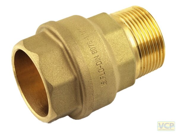 Isiflo Messing Anschlussverschraubung AG Typ 110, 20mm x 1/2"