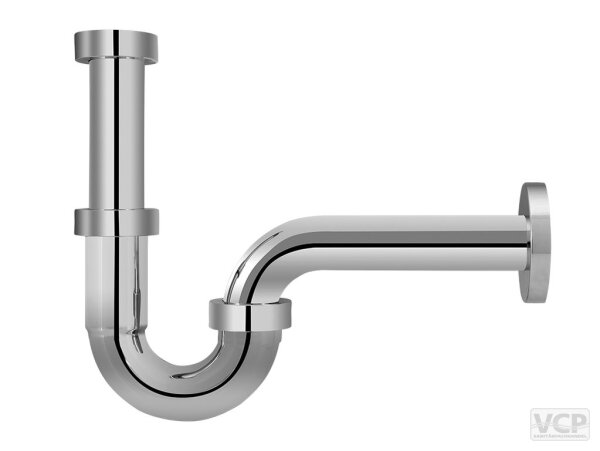 Röhren-Siphon 5/4" ABS chrom ASW