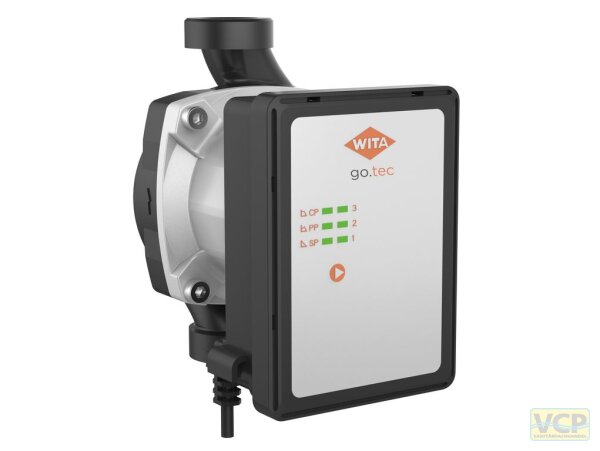 Pumpe WITA go.tec 70/80-25-130 L=130 mm, DN 25, G 6/4", 7+8 m (H)