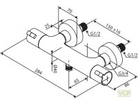 damixa CORE FLEX Brauseset mit TMC Chrom