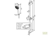 damixa CORE FLEX Brauseset mit TMC Chrom