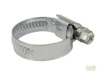 Edelstahl-Schlauchschelle 25-40 mm (W2) 12 mm