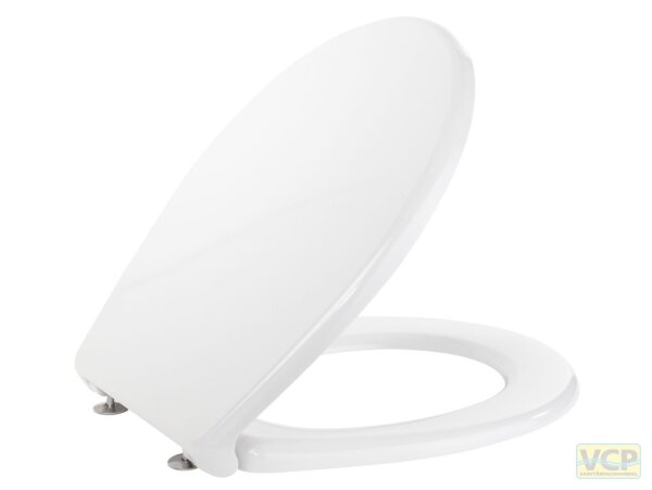 WC-Sitz MARO weiß TRINNITY mit Deckel und Edelstahlscharnier