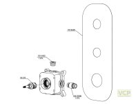 2-Wege-Umsteller oder Regeleinheit (Definiert durch den äußeren Teil)