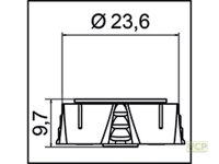 Neostrahl Clinic Snap Strahlregler rot V=FULL FLOW VP=10...