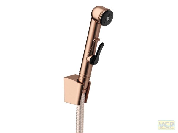 SELBSTSCHLIEßENDE HANDBRAUSE, KUPFER GEBÜRSTET PVD MIT