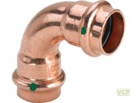 Viega Bogen 90 Grad mit SC Profipress 2416 in 18mm Kupfer