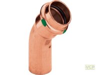 Viega Bogen 45 Grad mit SC Profipress 2426.1 in 12mm Kupfer