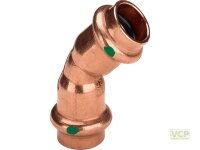 Viega Bogen 45 Grad mit SC Profipress 2426 in 22mm Kupfer