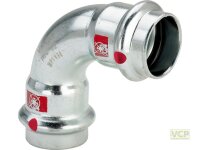 Viega Bogen 90 Grad mit SC Prestabo 1116 in 18mm Stahl...