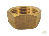 Kappe Messing blank 1/4"