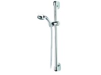 Brause-Set Modern chrom 25/ 60cm mit Duo Handbrause und...