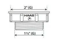 Reduzierstück 2"Ig x 6/4"Ag