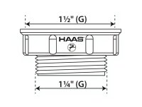 Reduzierstück 6/4"Ig x 5/4"Ag