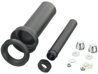 PE-Wand-WC-Anschlussgarnitur DN90/300 mit U-Scheibe...