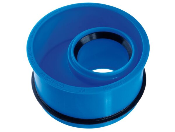 Abwasser Innen Reduzierung DN108x50 blau