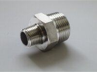 Reduziernippel Edelstahl 1/4" x 1/8"