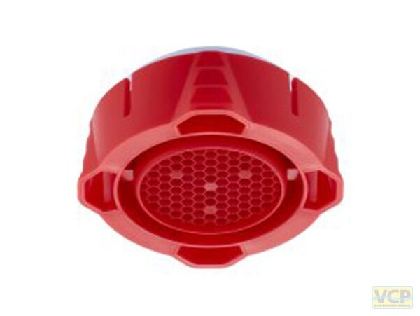 Honeycomb Clinic Snap Strahlregler rot 7.5 - 9 l/min VP=10 Stück