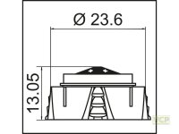 Honeycomb Clinic Snap Strahlregler rot 7.5 - 9 l/min...