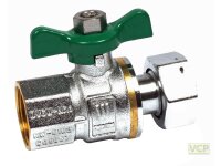 Trinkwasser Kugelhahn 1" PN 10 Ig x Mutter mit...