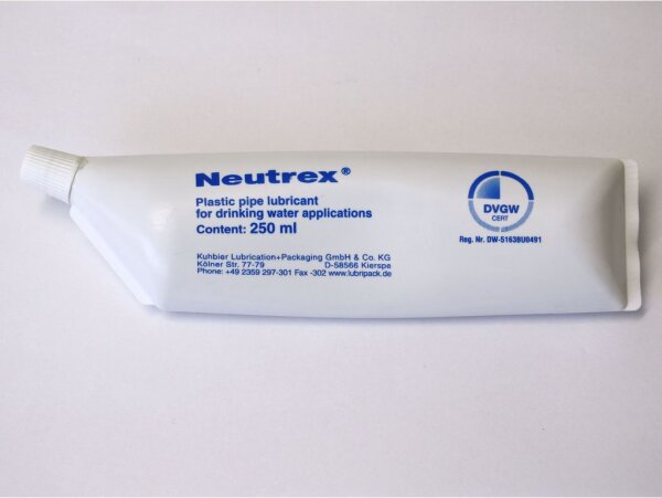 Gleitmittel NEUTREX T® Tube 250g für Trinkwasserleitungen aus Guss