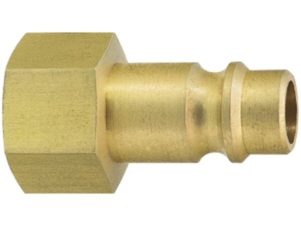 Druckluftstecker Messing 3/8"Ig