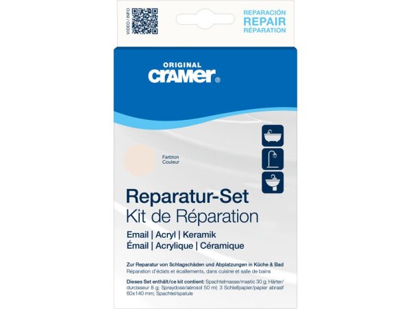 Cramer Reparatur-Set in jasmin matt