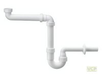 Röhren-Sifon 5/4" x DN32 für Unterschrank...