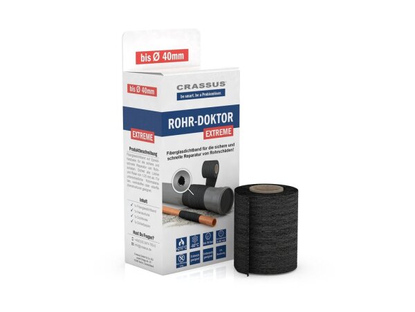 Rohr-Doktor Extreme CPW 040 Reparatur von Rohren bis 40mm AD